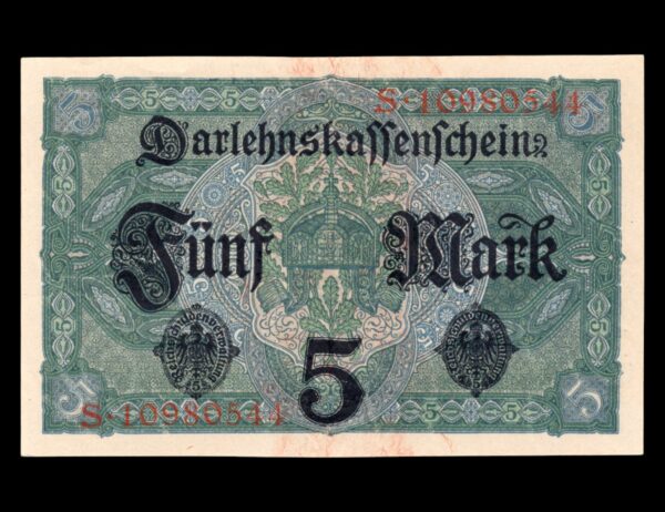 Fünf Mark Darlehnskassenschein - Imagen 2