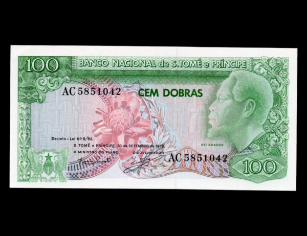 Santo Tome y Principe 100 Dobas 1982 P#53