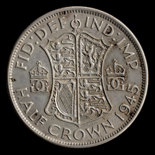 Reino Unido Half Crown 1945