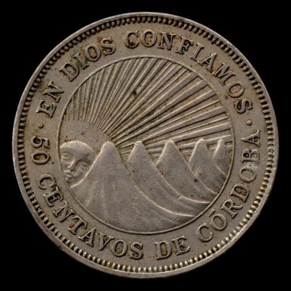 Nicaragua 50 Centavos 1952 - Imagen 2