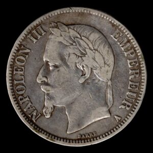 Francia 5 Francos 1868