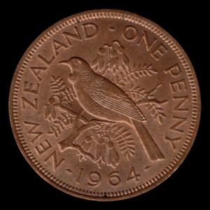 Nueva Zelanda 1 Penny 1964