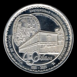 Peru 1 Sol 2001 Universidad de San Marcos