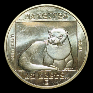 Hungria 200 Forint 1985 Nutria