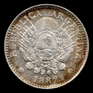 Argentina 10 Centavos 1882