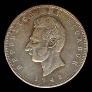 Ecuador 5 Sucres 1943
