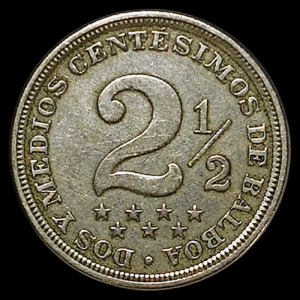 Panama 2 1/2 Centavos1907