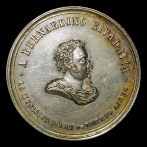 Argentina Monumento a Bernadino Rivadavia 1880