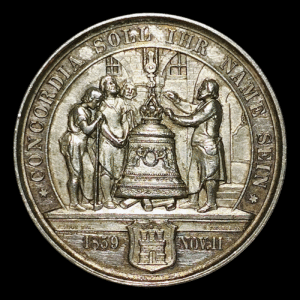 Alemania Medalla Centenario de Friederich Schiller 1859