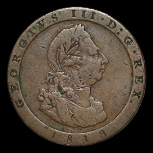 Isla de Man 1 Penny 1813