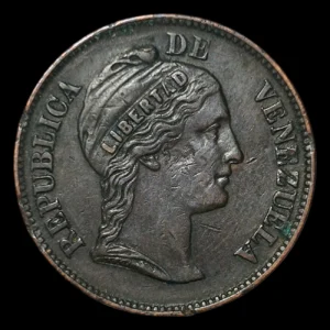 Venezuela 1 Centavo 1862