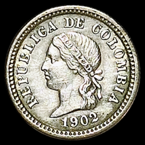 Colombia 5 Centavos 1902