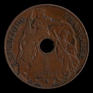 Indochina Francesa 1 Cent 1909