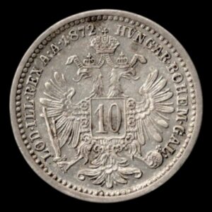 Austria 10 Kreuzer 1872
