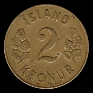Islandia 2 Coronas 1946