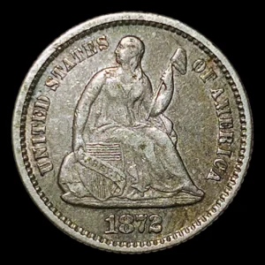 Estados Unidos Half Dime 1872