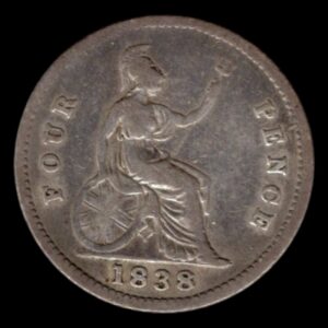 Reino Unido 4 Pence 1838 Victoria