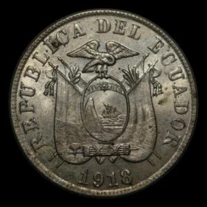 Ecuador 5 Centavos 1918