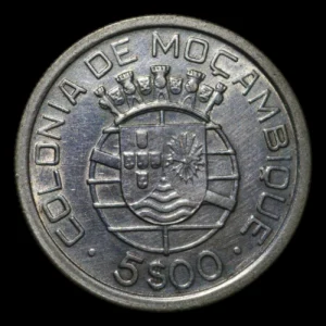Mozambique 5 Escudos 1938