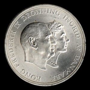 Dinamarca 5 Coronas 1960