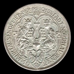 Alemania 3 Mark 1927 Weimar