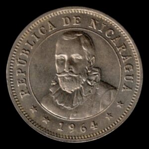Nicaragua 25 Centavos de Cordoba 1964