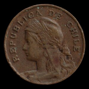 Chile 2 1/2 Centavos 1906